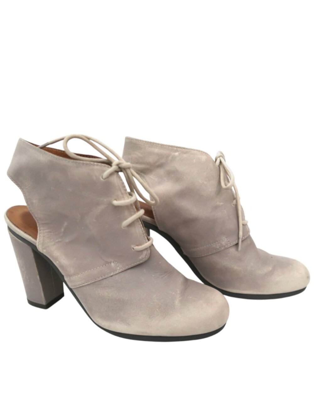 MM6 MARTIN MARGIELA Lace up open back Bootie shoe